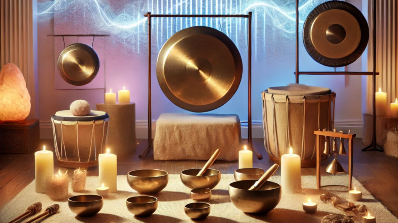 Crystal Bowls, Gongs, and Chimes: A Guide to Sound Bath Instruments